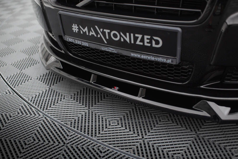Voorspoiler Volvo S80 Maxton Glans Zwart