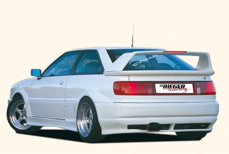 Achterbumper Breedbouw ll Audi Coupe Rieger Poleyester