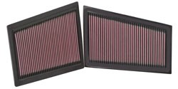 K&N Inlegfilter Mercedes GLK320 3.0 2008-09