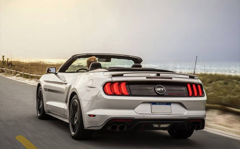 Achterlichten Ford Mustang VI S550 15-19 Dynamic Rood/Zwart