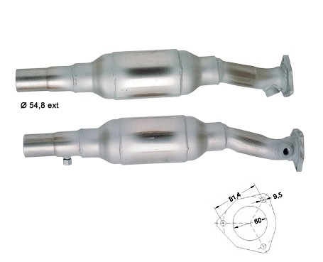 VW VENTO 2.0i 1984 cc 85 Kw / 115 cv 2E Magnaflow CAT Bouwjaar: