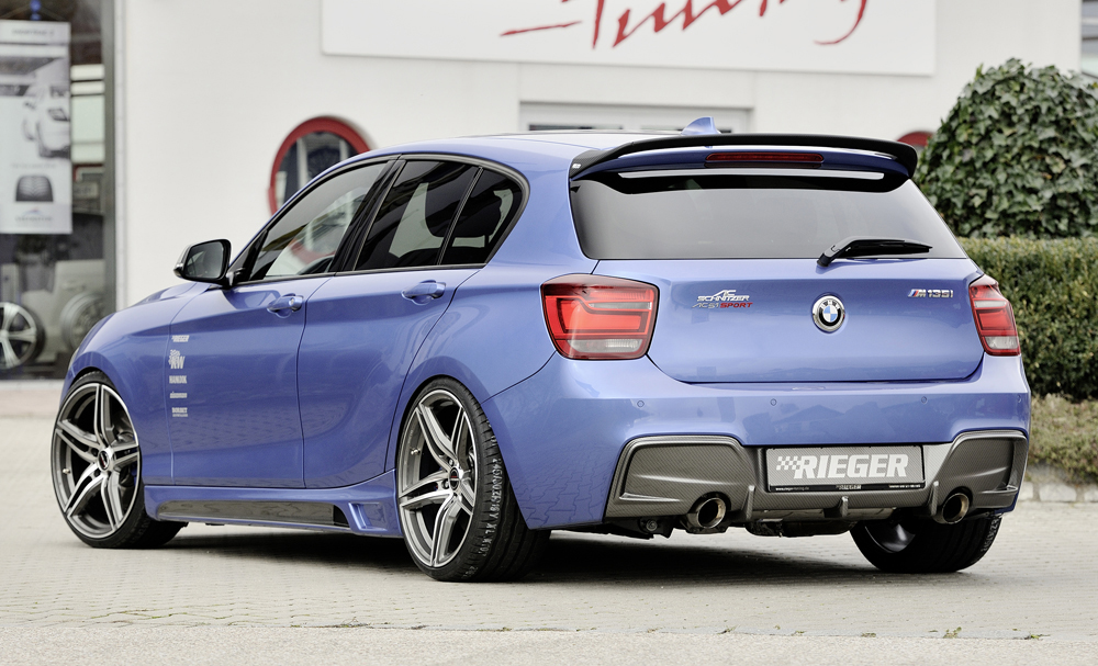 Achterbumper BMW 1 serie Rieger