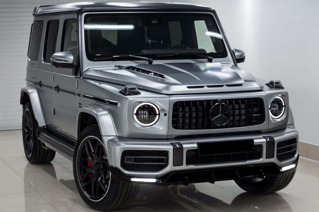Mercedes G-Klasse W463 2018- G63 AMG Voorspoiler & Diffuser LED