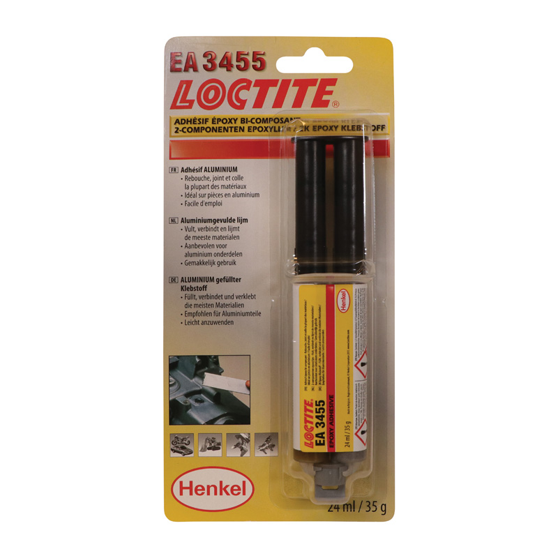 Loctite EA 3455 Epoxylijm - aluminium 24ml