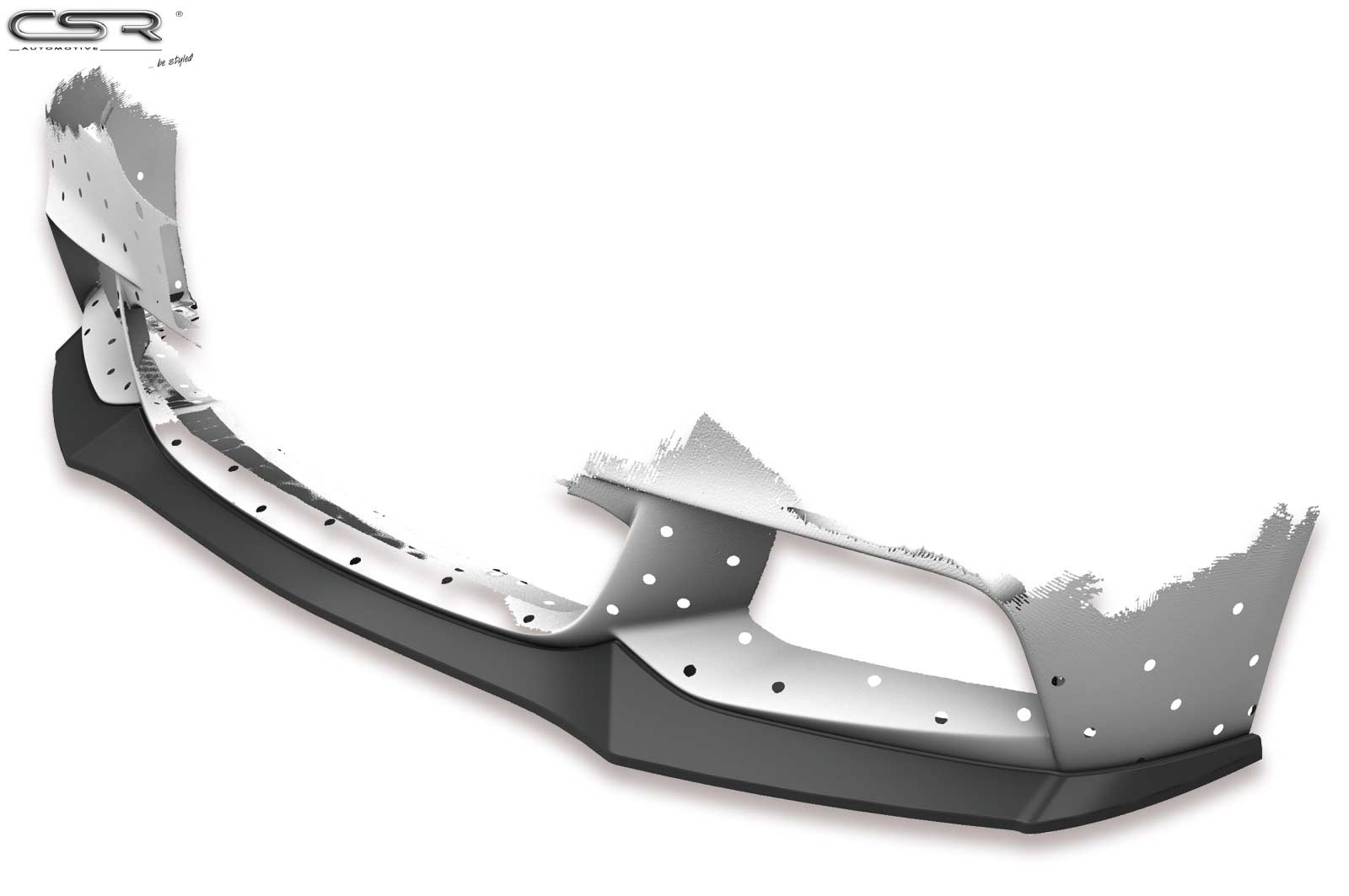 Voorspoiler BMW 5er F10/F11 M-Paket Glans Zwart – ab 01/2010