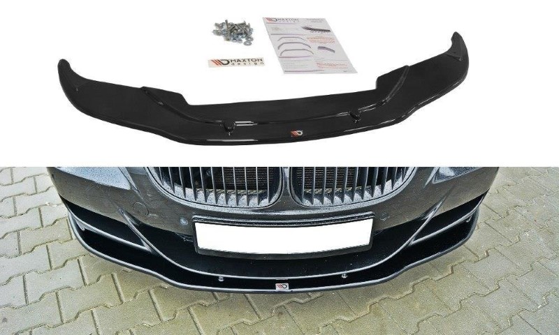Voorspoiler BMW M6 E63 V.2 Glanzend Zwart