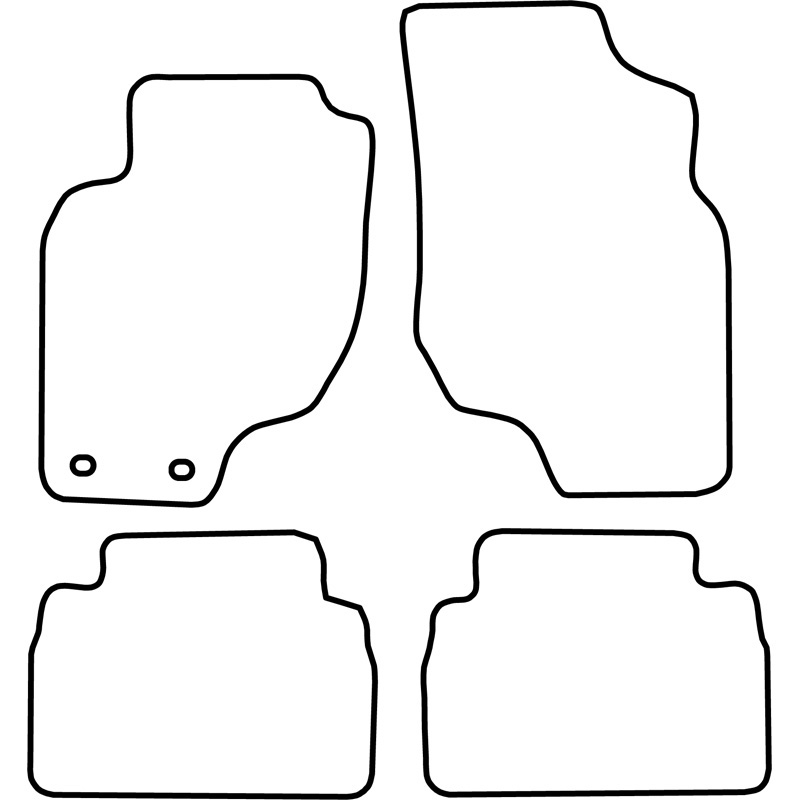 Automatten Velours  Hyundai coupe 1996-2000