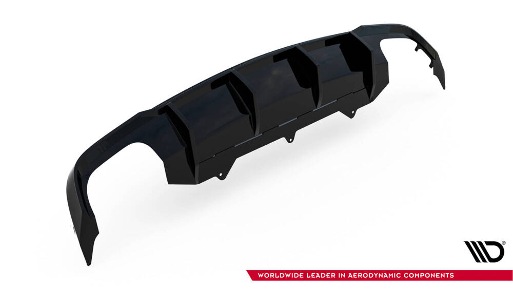 Achterdiffuser V.2 A6 S-line / A6 C7 FL
