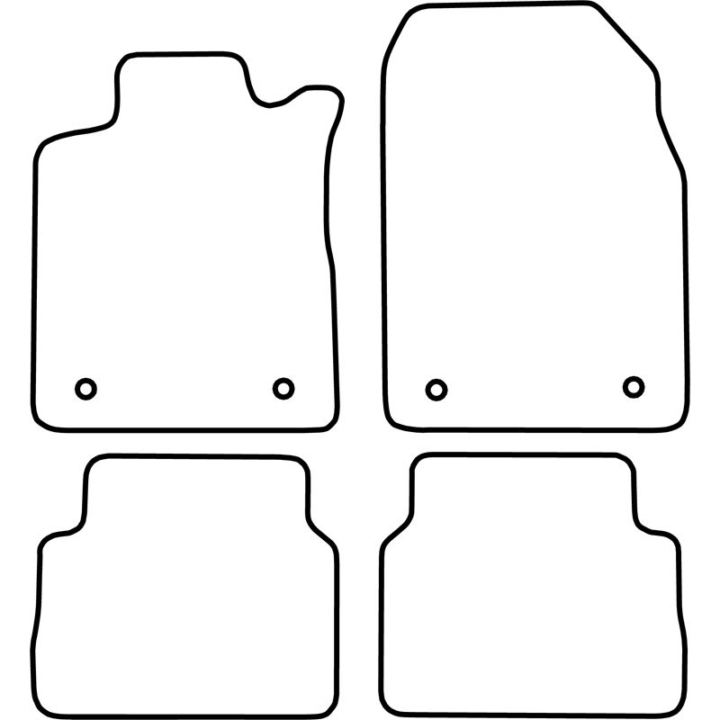 Automatten  Opel Vectra C 2002-2004