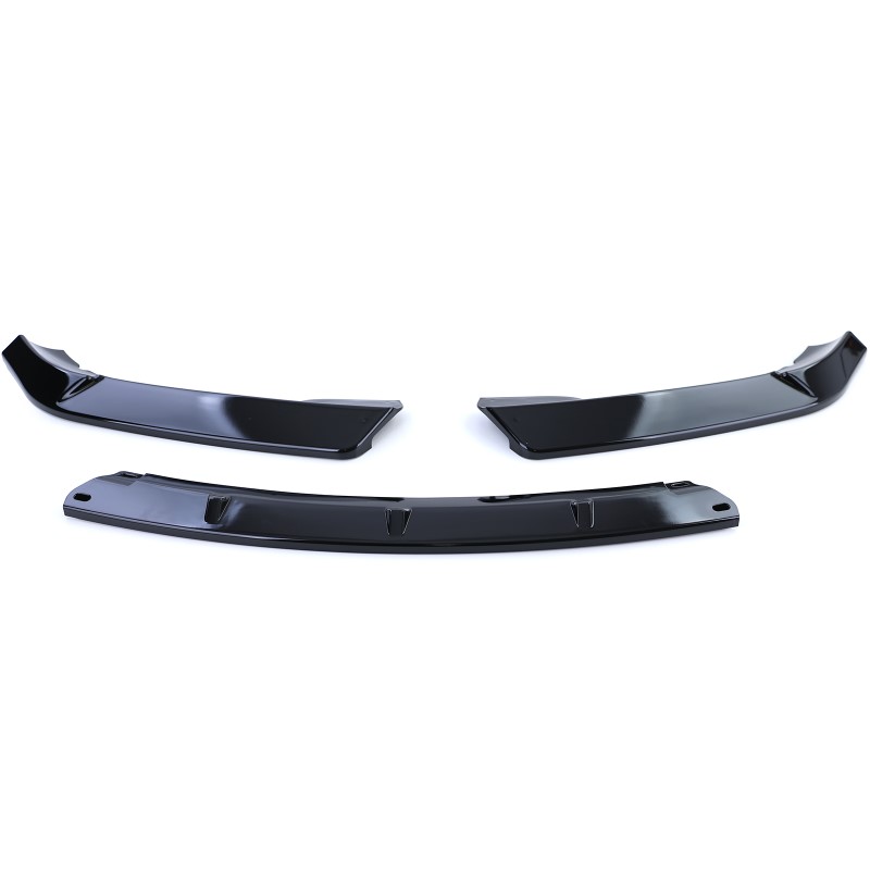 Voorspoiler BMW 3-Serie E46 Sedan/Touring 01-05 Glans Zwart