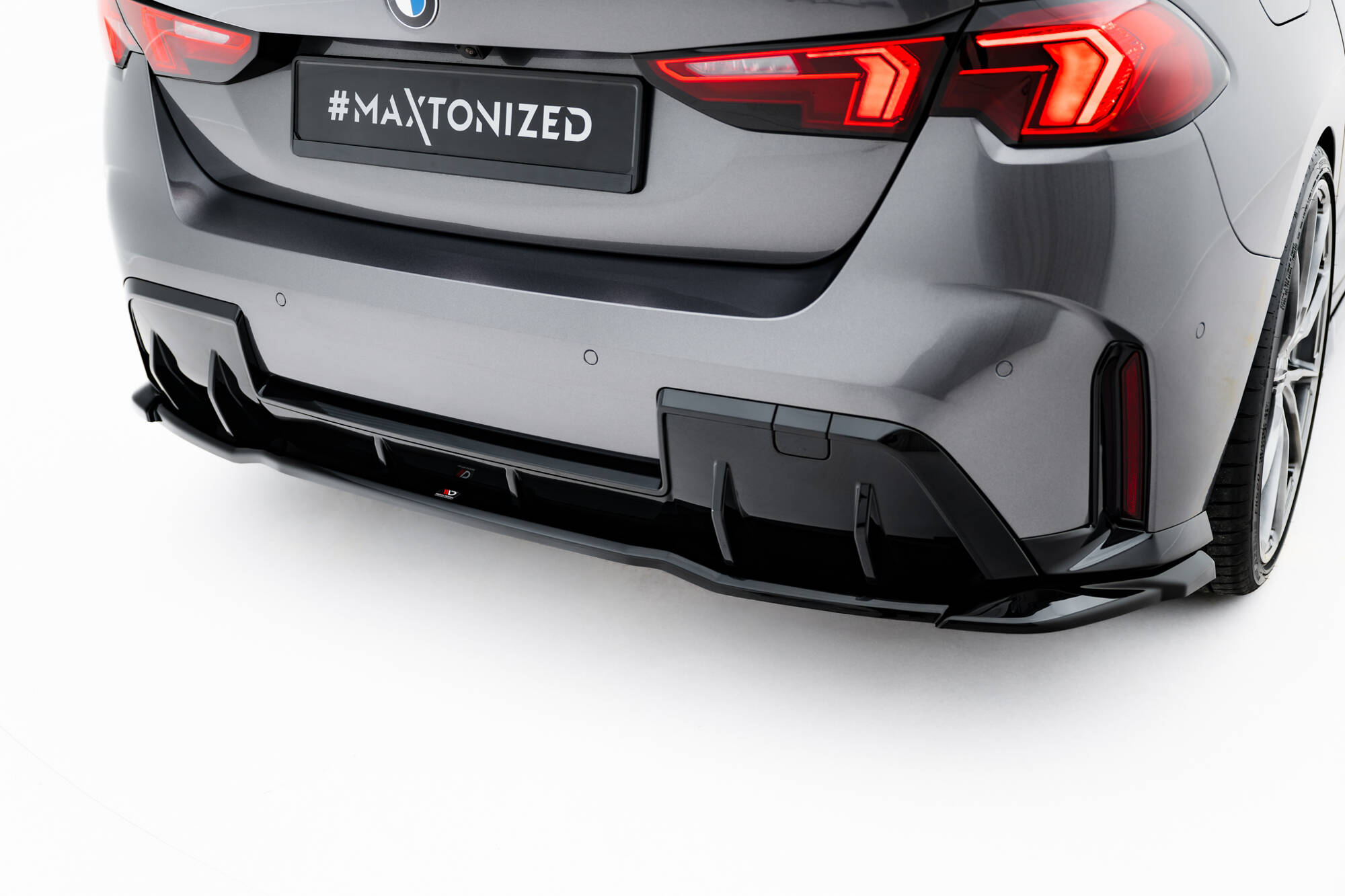 Achter Diffuser BMW M135i / 1 M-Pack F70 Maxton Glanzend zwart