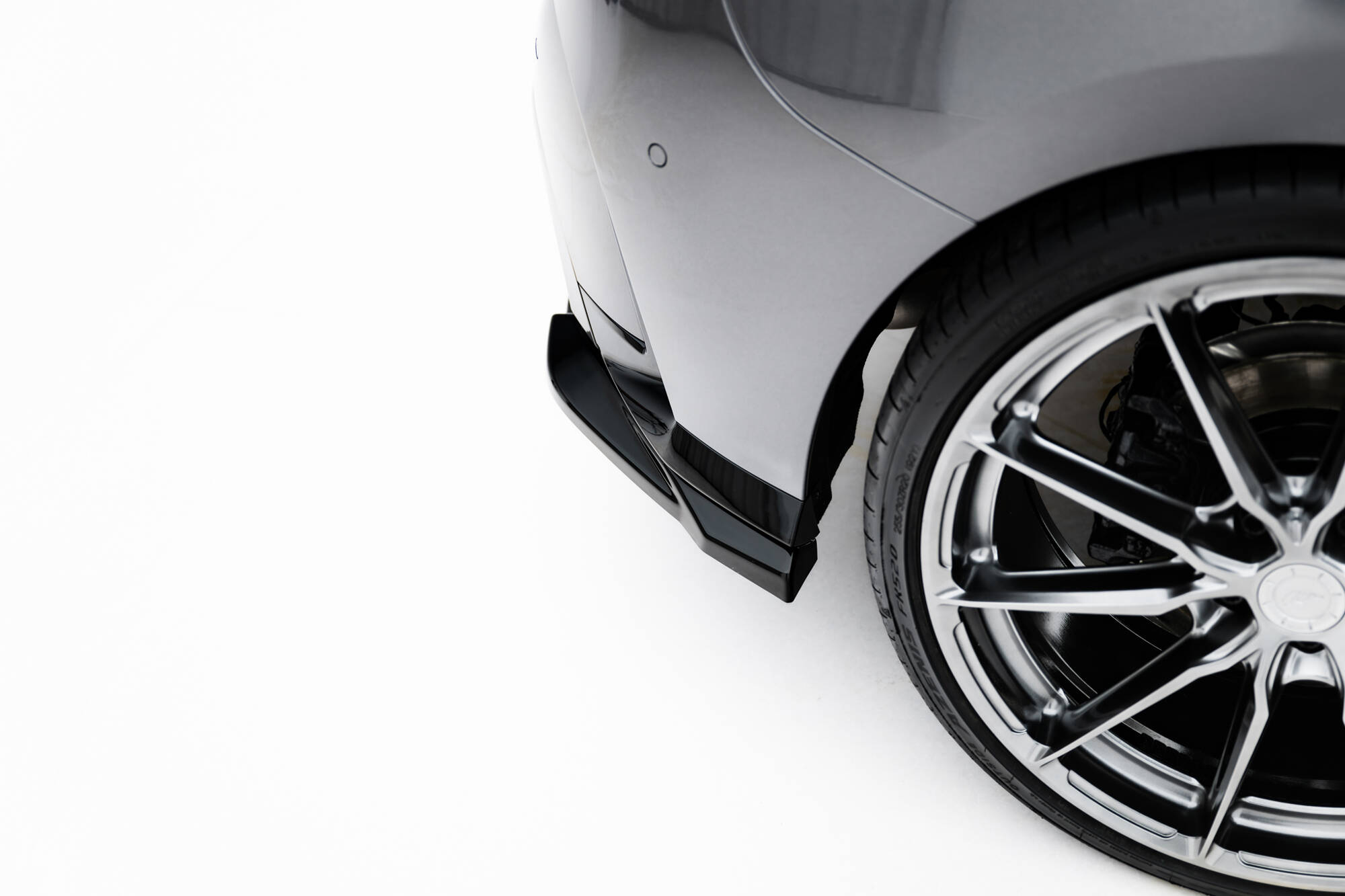 Achter Diffuser BMW M135i / 1 M-Pack F70 Maxton Glanzend zwart