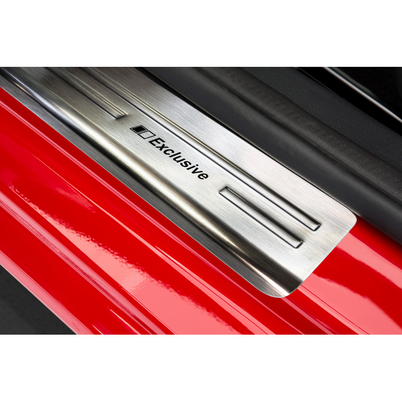 RVS Instaplijsten  Skoda Fabia III Combi/Hatchback 2014-2018 & FL 2018-2021 - 'Exclusive' - 4-delig