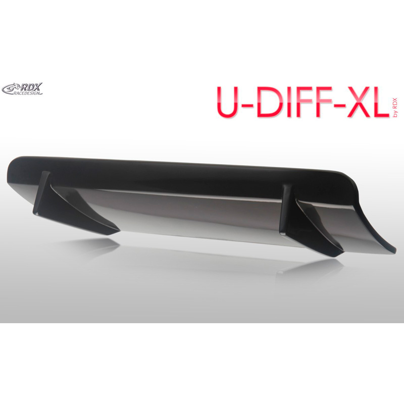 Achterskirt 'Diffusor U-Diff'  Mercedes S-Klasse Coupe C216 2006-2013 (PU)