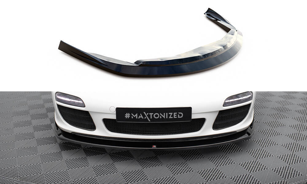 Voorspoiler Porsche 911 Carrera (997) FL Maxton Glans Zwart