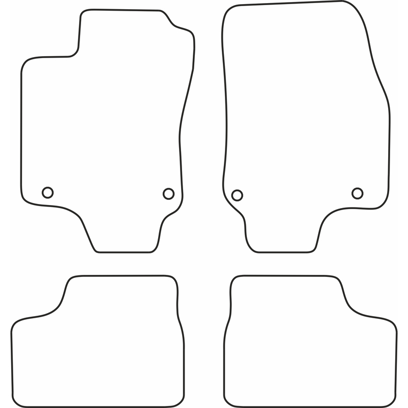 Automatten  Opel Astra G 1998-2004