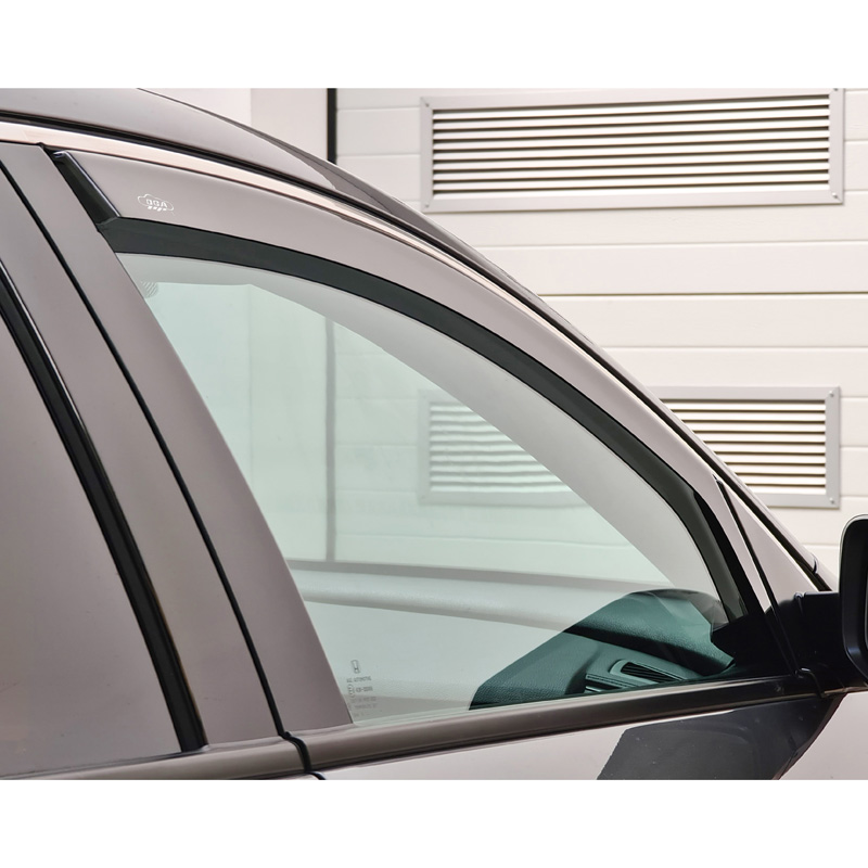DGA Zijwindschermen  Fiat (Abarth) 500/500C (312) 2007- incl. Hybrid 2020- (2-delig)