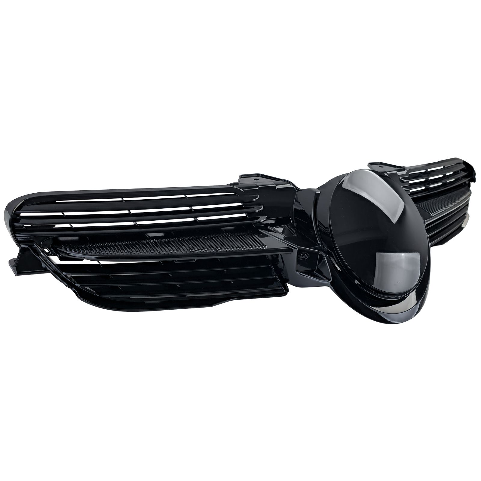 Grill Mercedes SLK R171 2004-2007 Glans Zwart