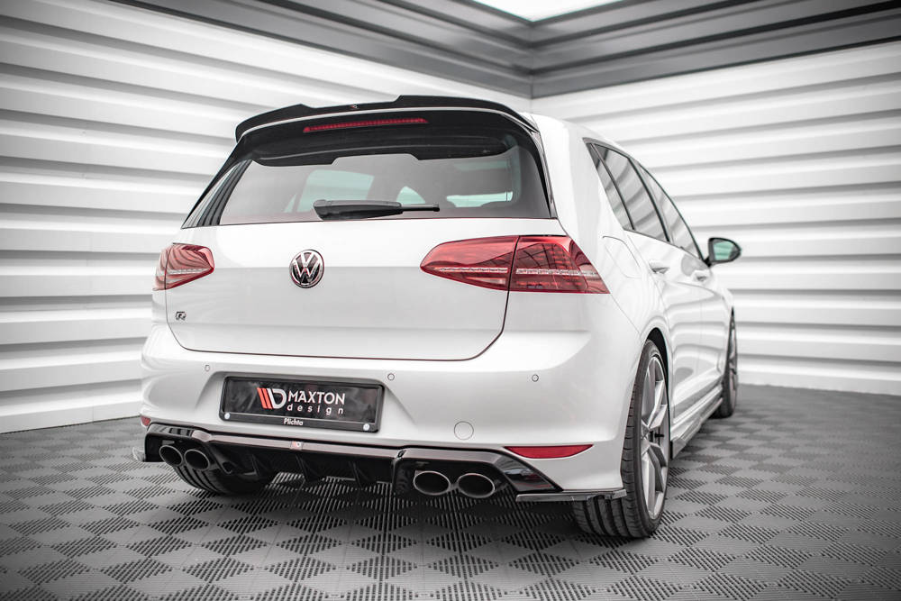 Zijdiffuser V.4 Golf 7 R Maxton Glans Zwart