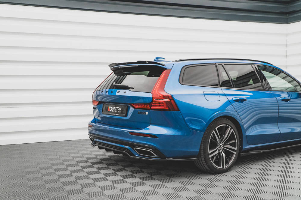 Spoiler Volvo V60 R-Desgin Zwart Glans Maxton