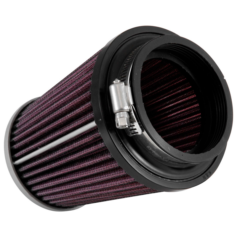 K&N Universeel Rubber Luchtfilter - 76mm aansluiting, 113mm onder, 89mm top, 133mm hoogte (RE-5287)