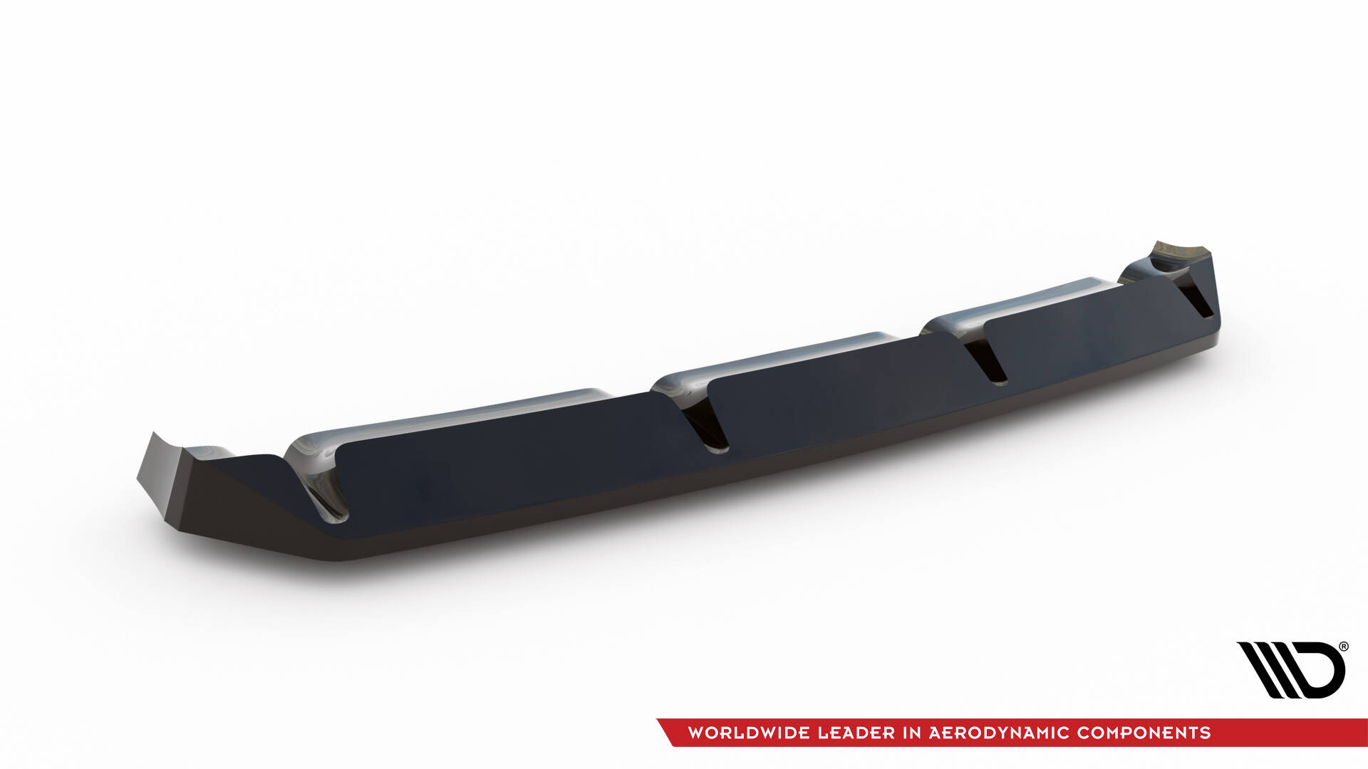 Street Pro Achter Diffuser Hyundai Veloster N MK2 Maxton Glanzend zwart
