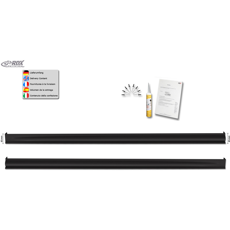 RDX Sideskirts  Peugeot 308 II Hatchback 2013-2021 'Edition' (ABS)