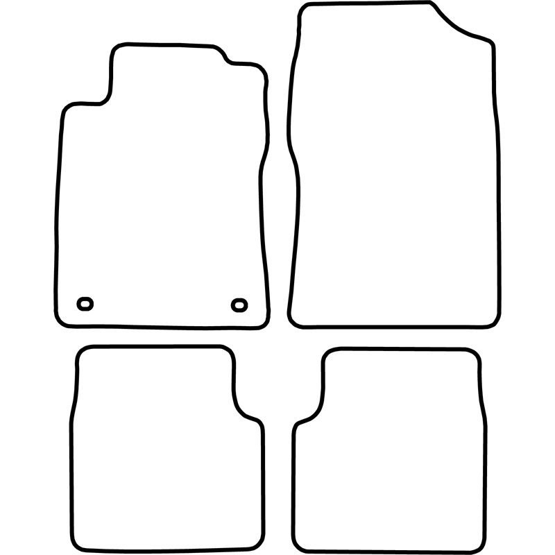 Automatten  Citroen XM 1989-2000