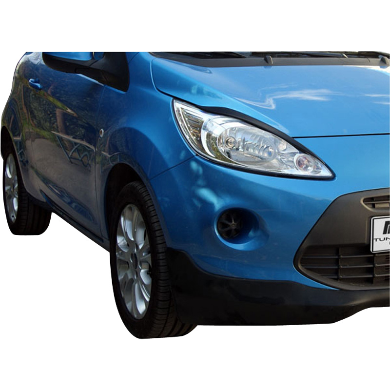 Koplampspoilers  Ford Ka II 12/2008- (ABS)