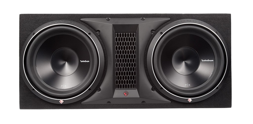 Rockford Fosgate Punch Subwoofer in kist P3-2X12
