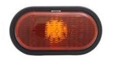 zijknipperlicht, oranje, met rubber rand Renault Megane, 1999-20