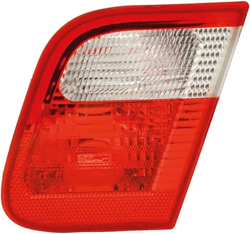 Achterlicht rechts binnen BMW E46 98-01 WIT-ROOD SEDAN WIT/ROOD