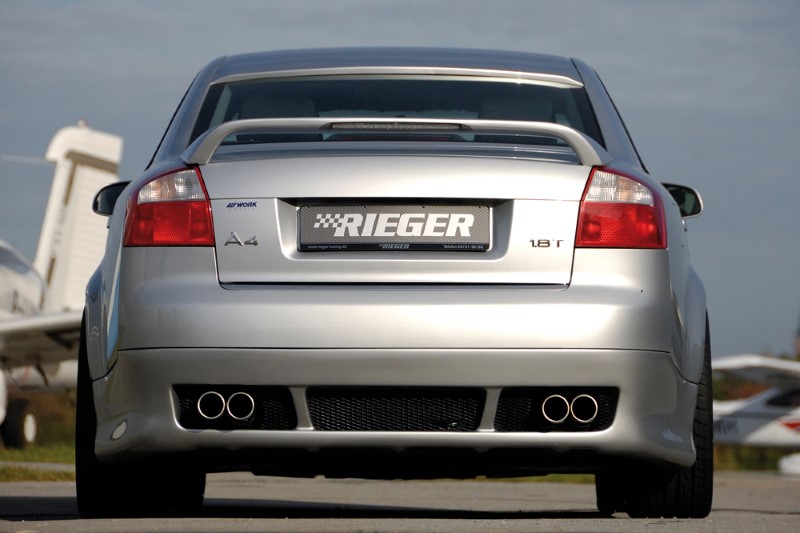 Achterbumper Diffusor aanhanger koppeling Audi A4 8E Avant Rieger