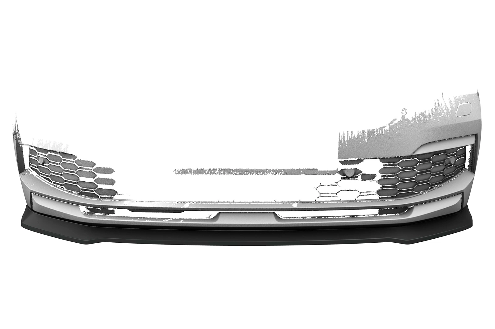 Voorspoiler Skoda Kamiq Glans Zwart – CSR Automotive