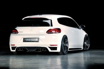 Diffuser Volkswagen Scirocco Rieger Carbon Look