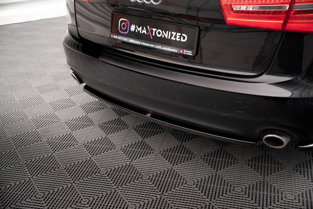 Diffuser Audi A6 Avant C7 Maxton Glans Zwart
