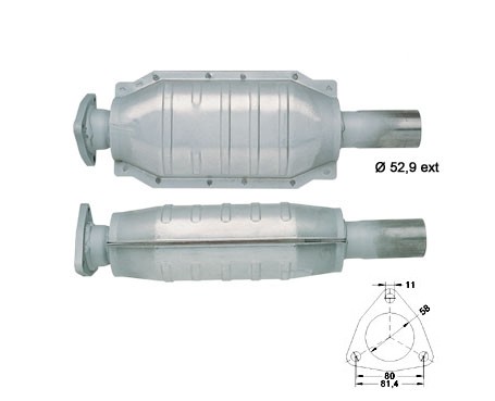 Lancia DEDRA 1.6ie 16V 1581 cc 76 Kw / 103 cv 182A4.000 Magnaflo