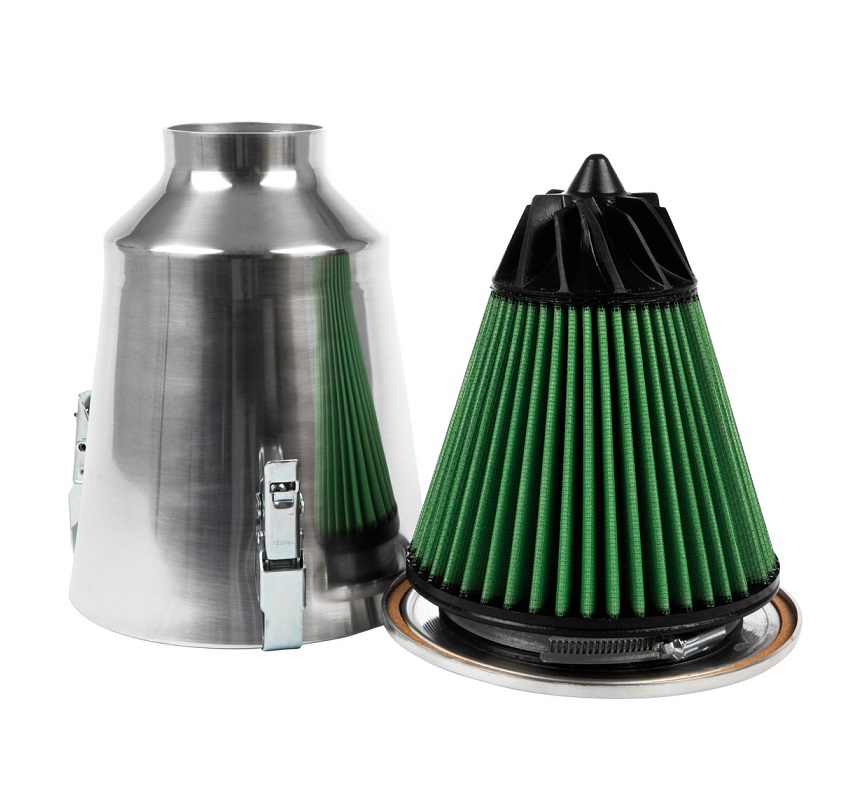 GREEN Twister filter 70mm flens Alu