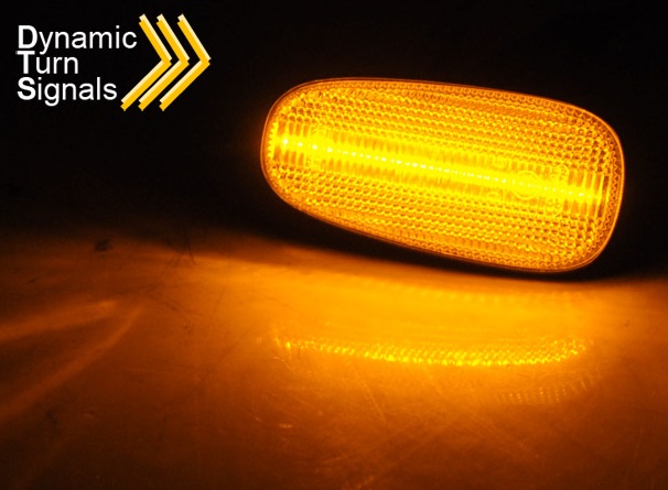 Zijknipperlichten Opel Astra G Led Zwart