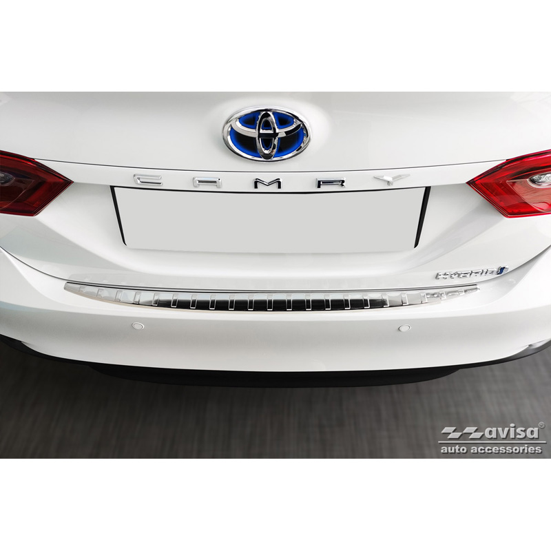 RVS Achterbumperprotector  Toyota Camry (V7) 2017-2021 & FL 2021-2024 / Toyota Camry (XV80) 2024- 'Ribs'
