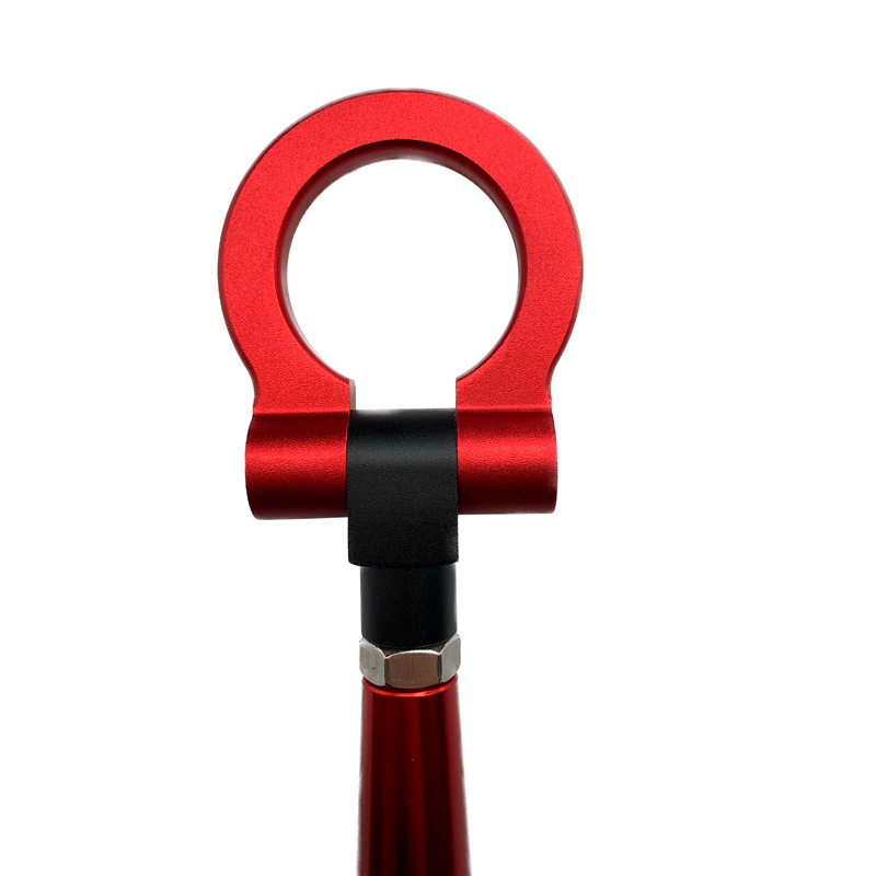 Simoni Racing Sleepoog - Metaal - Rood - Lengte 23.7cm