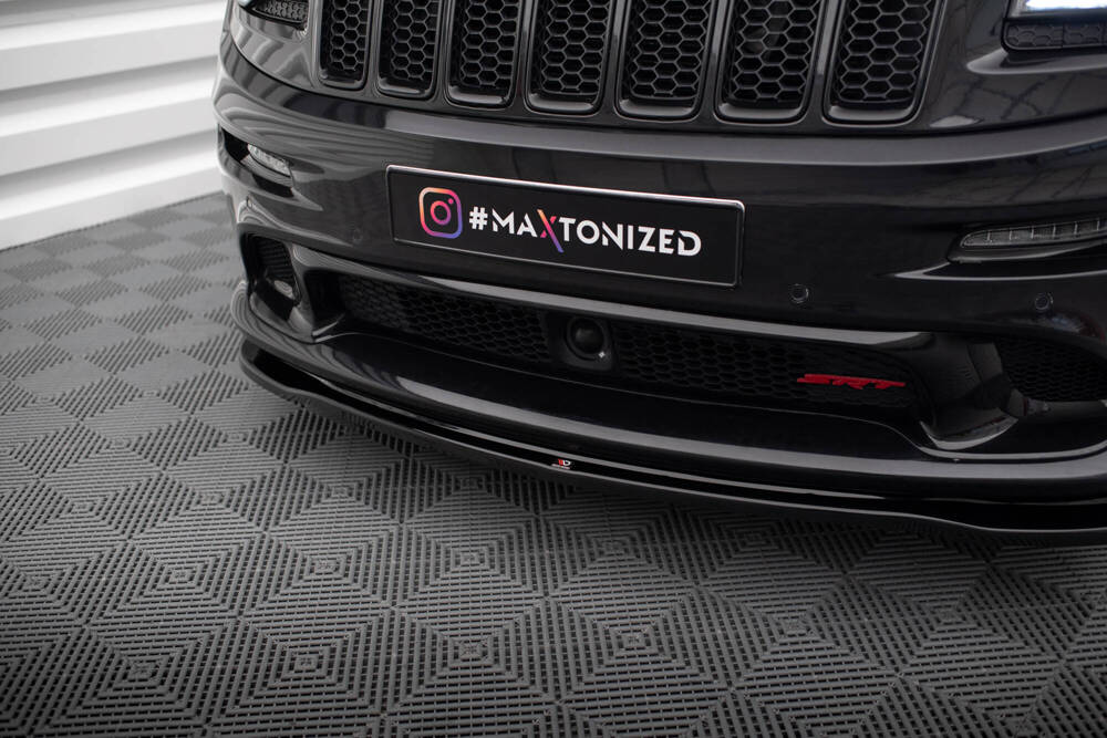 Voorspoiler Jeep Grand Cherokee SRT WK2 FL Maxton Glans Zwart