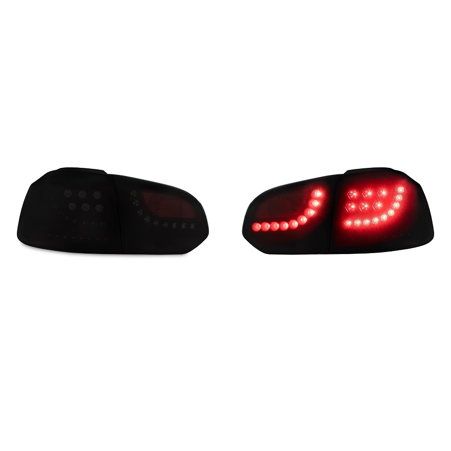 Achterlichten VW Golf VI 10/08-  Dynamic LED Zwart