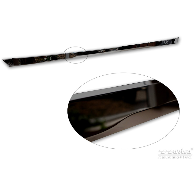Avisa Zwart Chroom RVS Kofferbak Sierlijst  BMW X3 (G45) 2024- excl. M-Sport