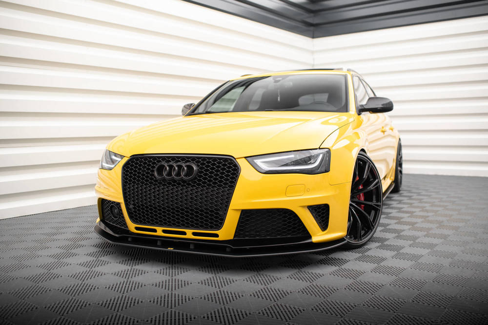 Voorspoiler Street Pro Audi RS4 B8 Maxton