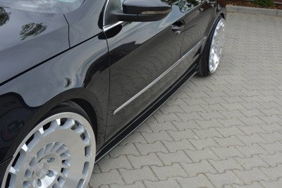 Zijskirts VW Passat CC Glans Zwart