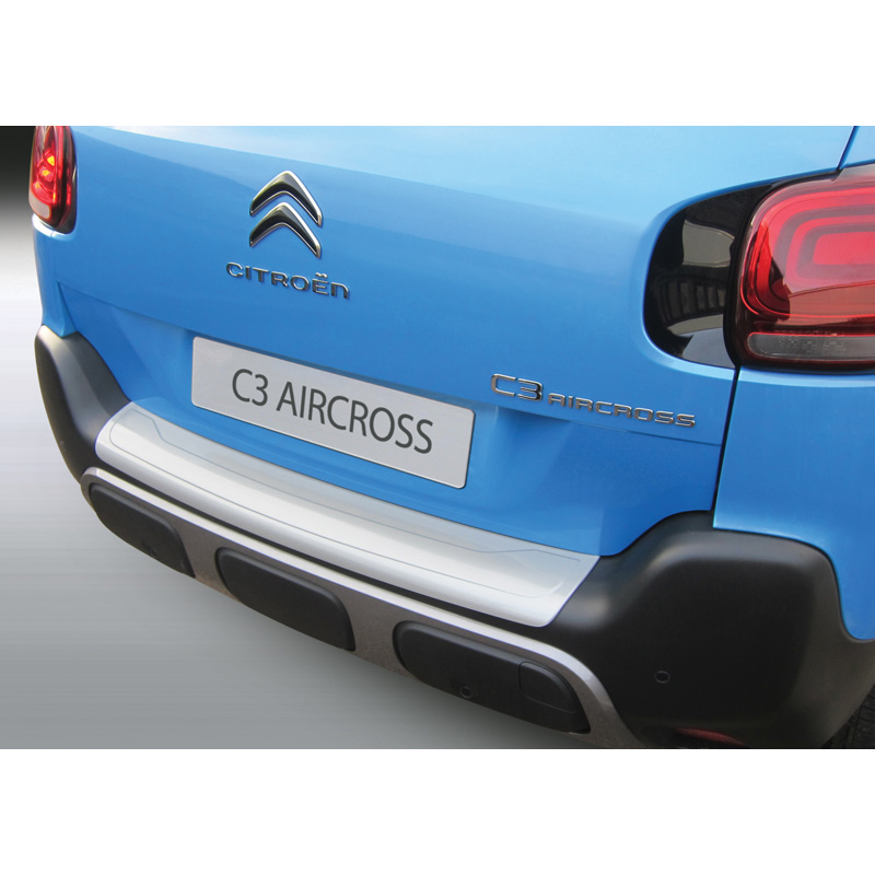 ABS Achterbumper beschermlijst  Citroën C3 Aircross 2017- Zwart
