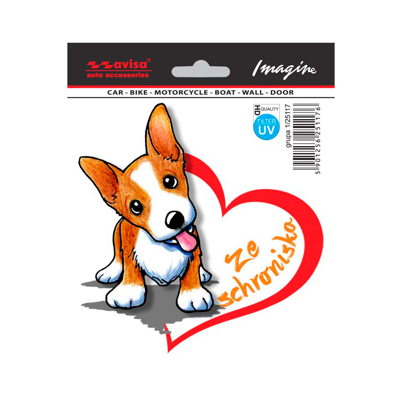 Auto Tattoo Sticker ZE SCHRONISKA - 13x13cm