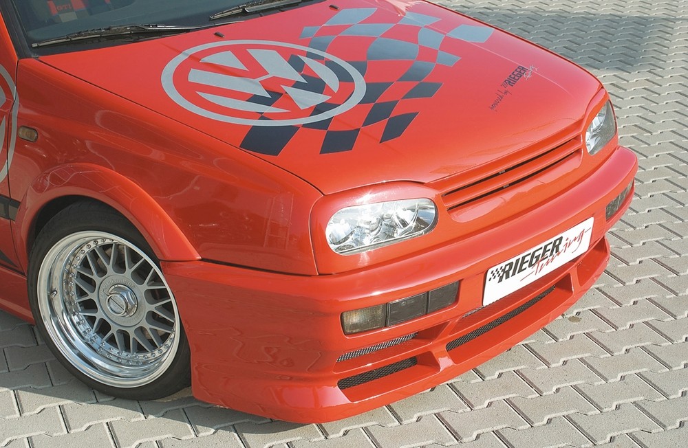 Voorbumper VW Golf III Polyester Rieger