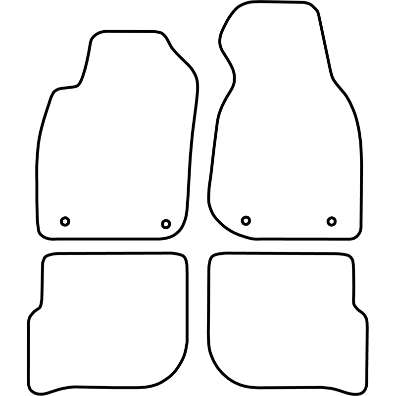 Automatten  Audi A6 1997-1999